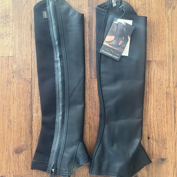 Pro-chaps The FIT – Half Chap in black NWT size x-small - Picture 5 of 6